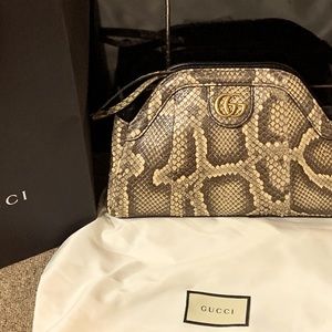 Brand New with Tags Gucci Python RE(belle) w/strap
